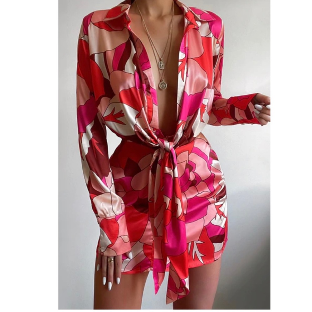 Colorful Mini Dress